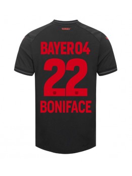 Billige Bayer Leverkusen Victor Boniface #22 Hjemmedrakt 2023-24 Kortermet